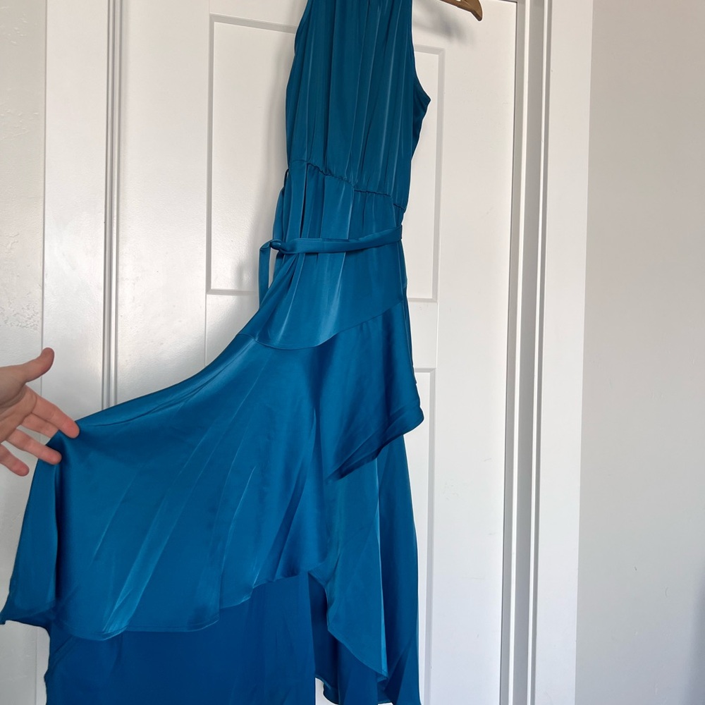 Elegant Teal Women's Dress